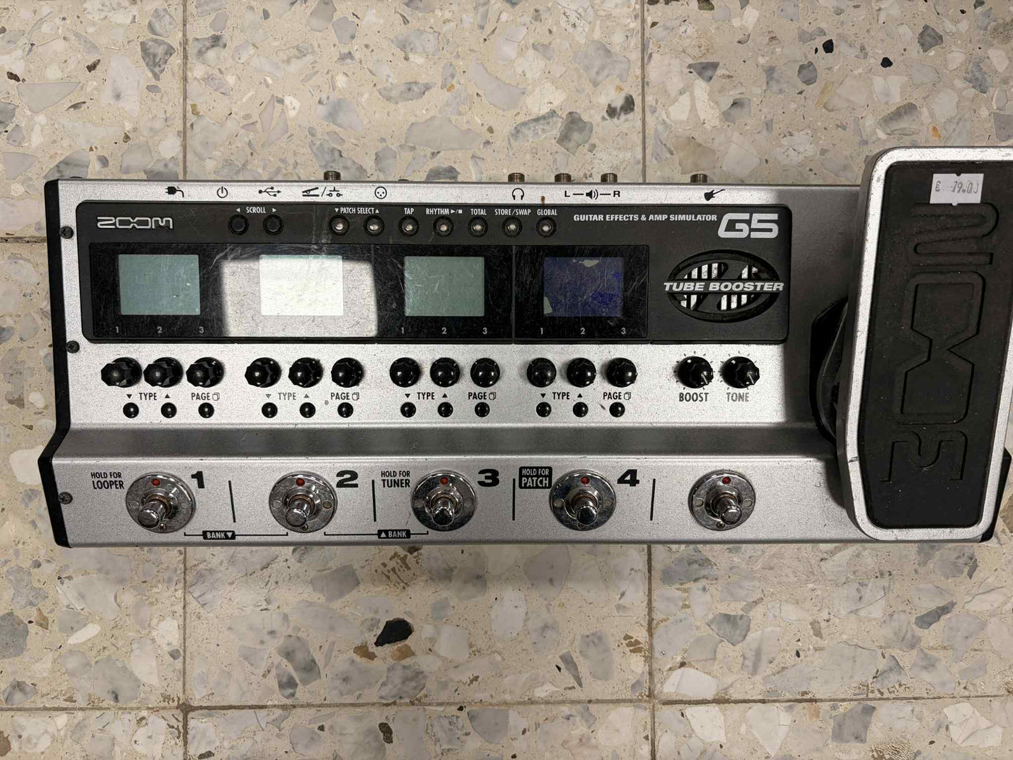 Zoom G5 – Multi-Effektgerät mit Röhrensimulation