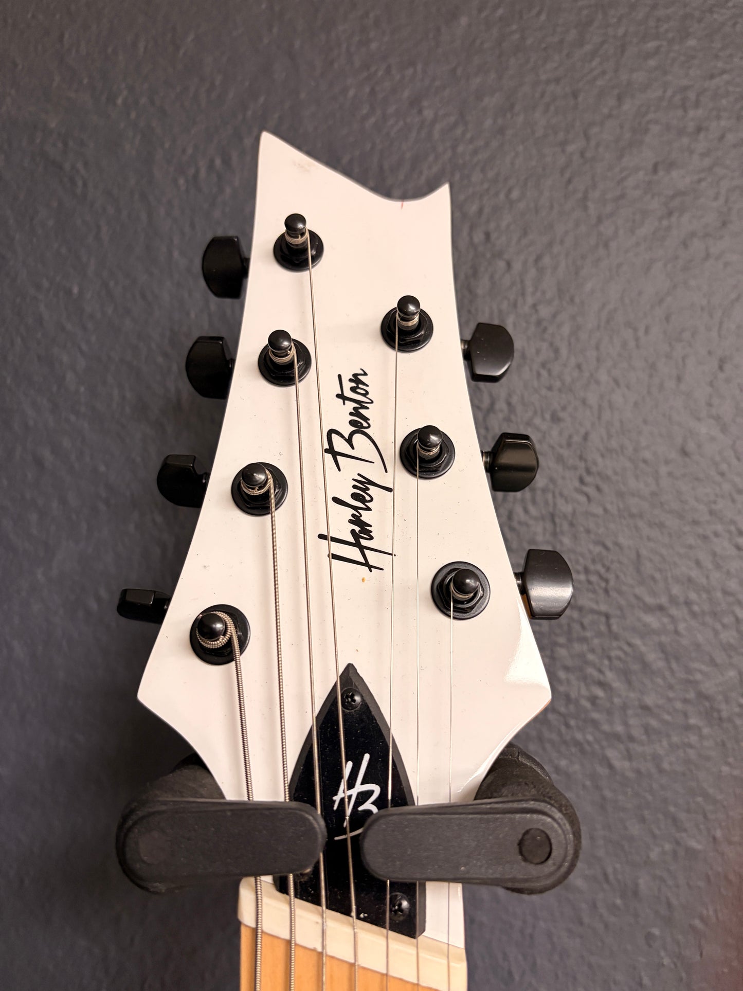 Harley Benton R-457 – 7-Saitige E-Gitarre in Arctic White