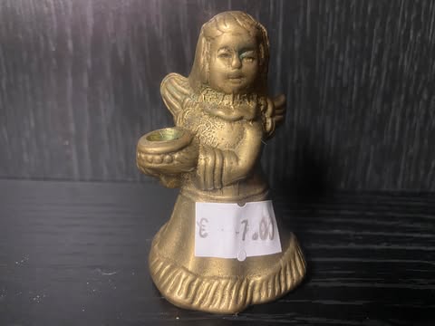 Messing-Engel Kerzenhalter