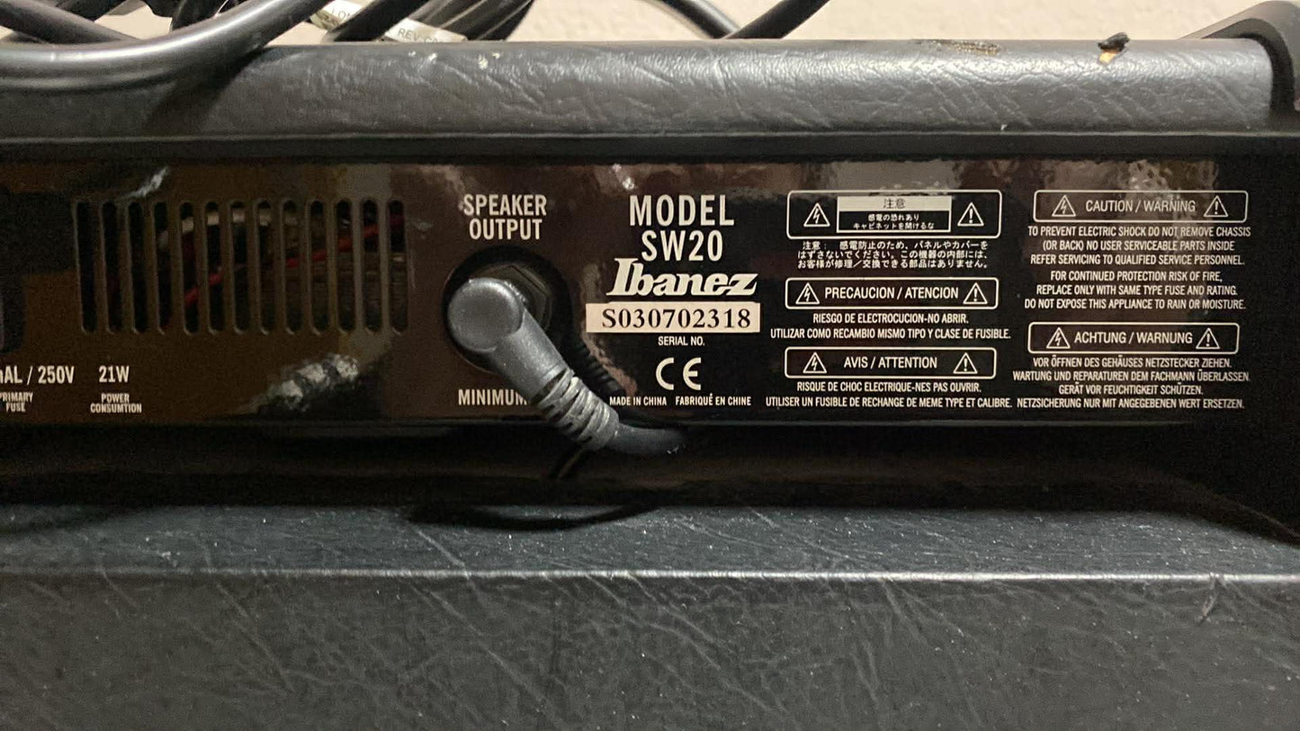 Ibanez Sound Wave 20 Gitarrenverstärker – SW20, 20 Watt