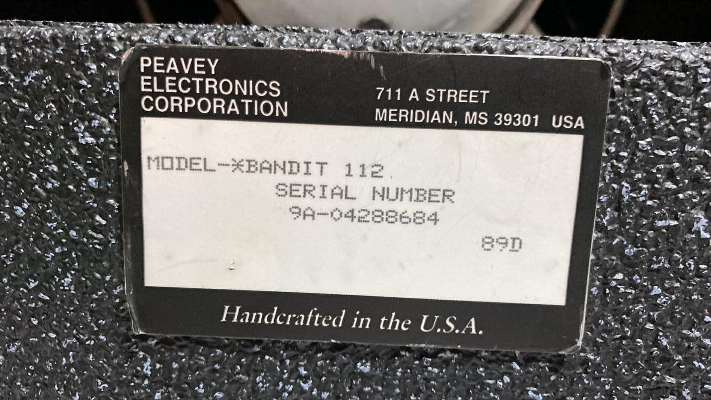 Peavey Bandit 112 Gitarrenverstärker – Made in USA, inkl. Fußschalter