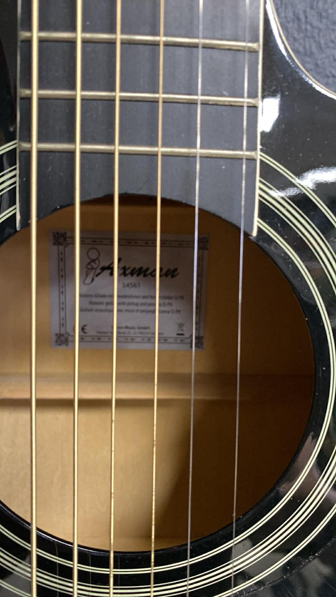 Elektroakustikgitarre Axman 5458