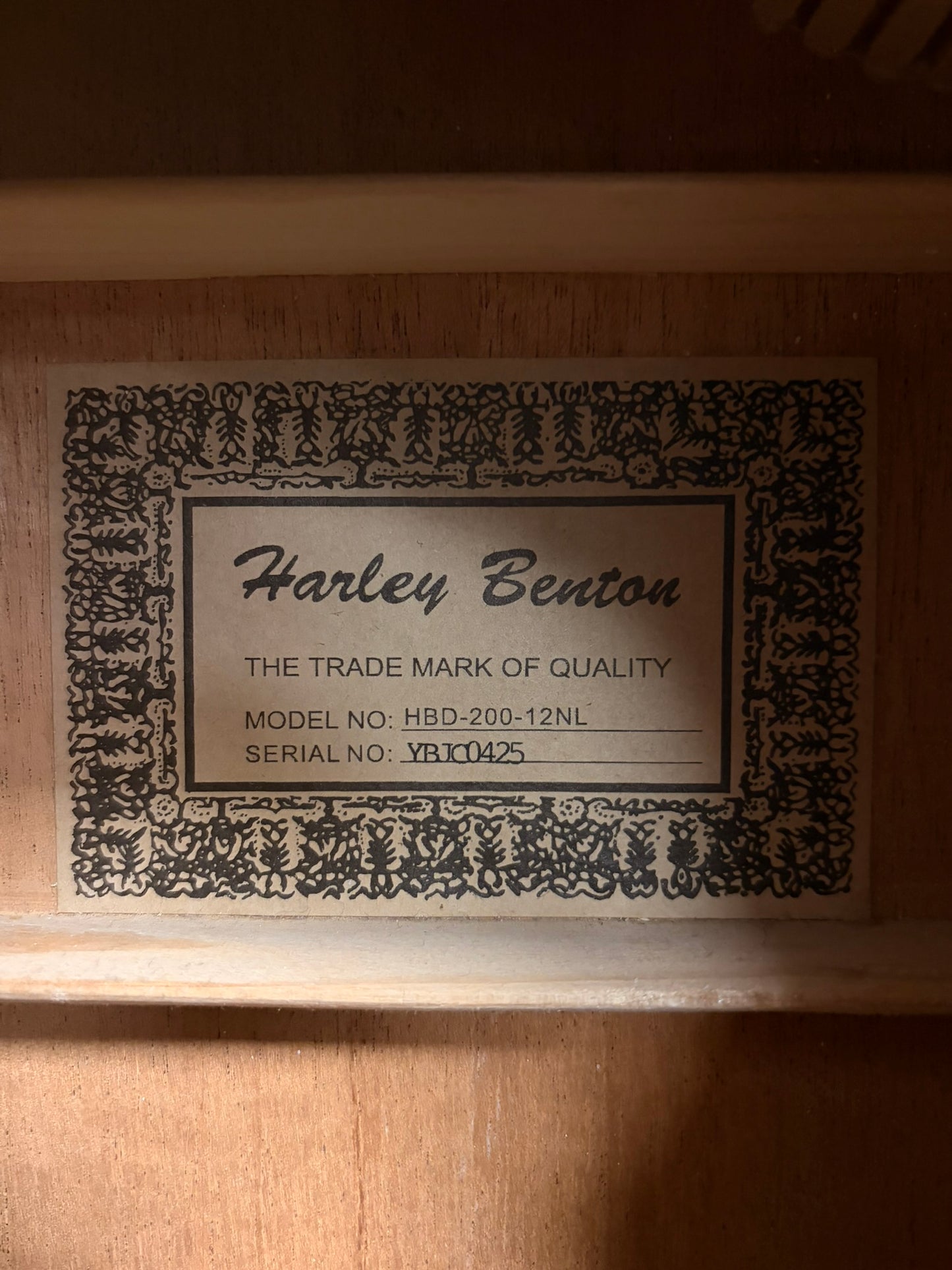 Harley Benton HBD-200-12NL