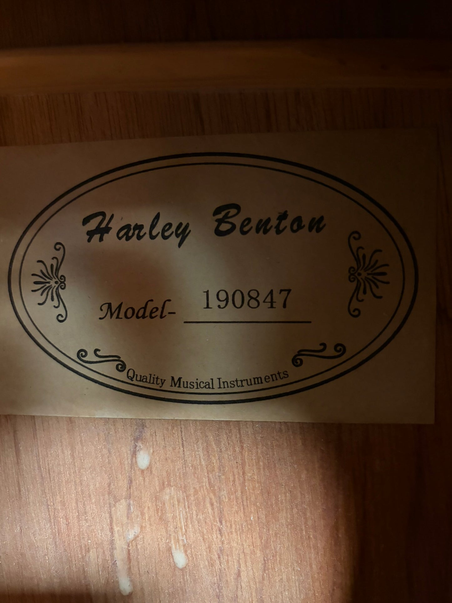 Harley Benton Model 190847
