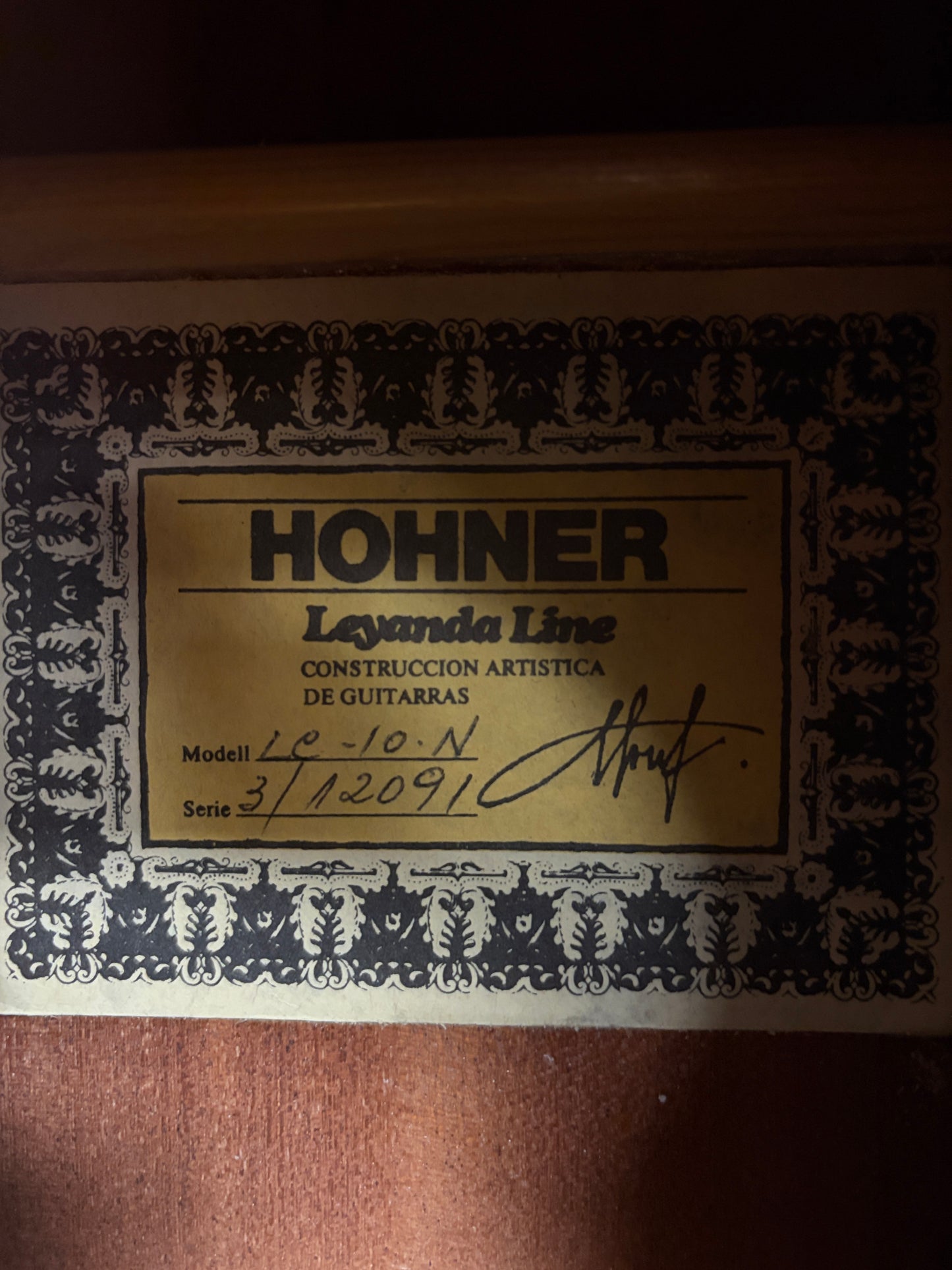 Hohner LC-10.N Leyenda Line