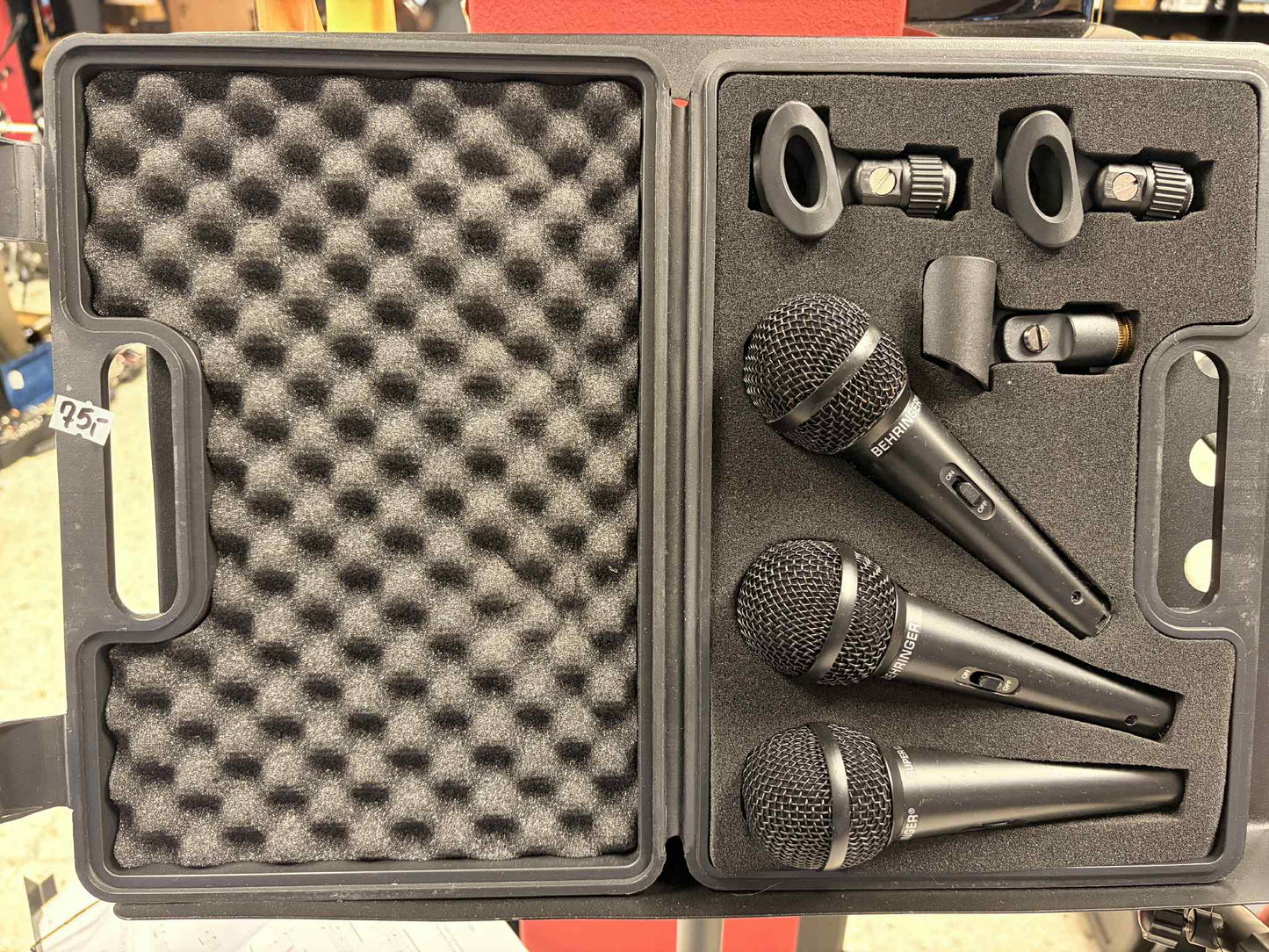 Behringer Ultravoice XM1800S – Dynamisches Mikrofon-Set (3er-Pack)