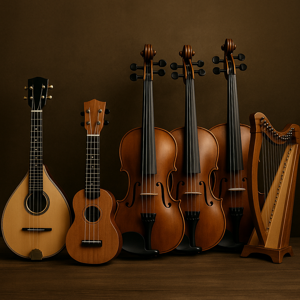 Geigen und weitere Saiteninstrumente