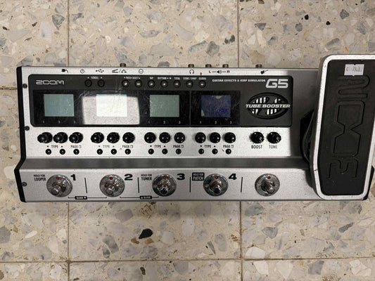 Zoom G5 – Multi-Effektgerät mit Röhrensimulation
