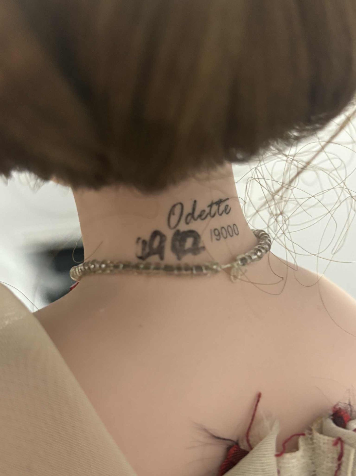 Sammler-Porzellanpuppe „Odette“, Höhe ca. 60 cm, limitiert 19000