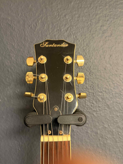 Santander Les Paul Style – Elektrische Gitarre in Schwarz