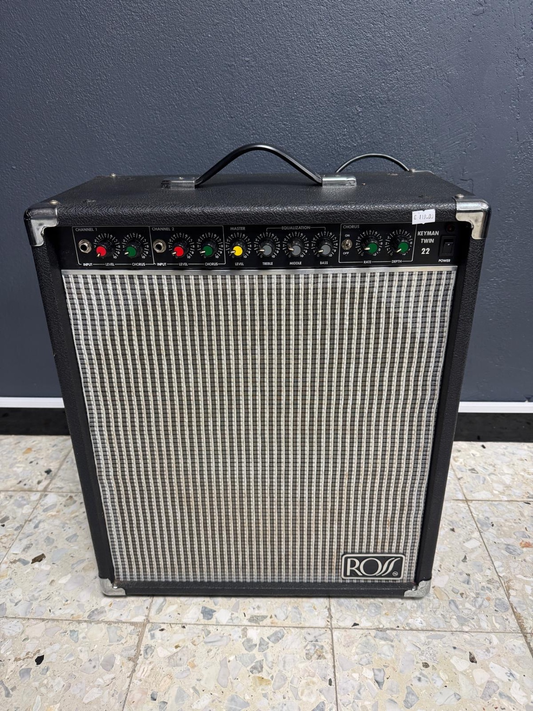 Ross Keyman Twin 22 – Gitarrenverstärker mit Chorus & Modifikation (Line 6 Komponente)