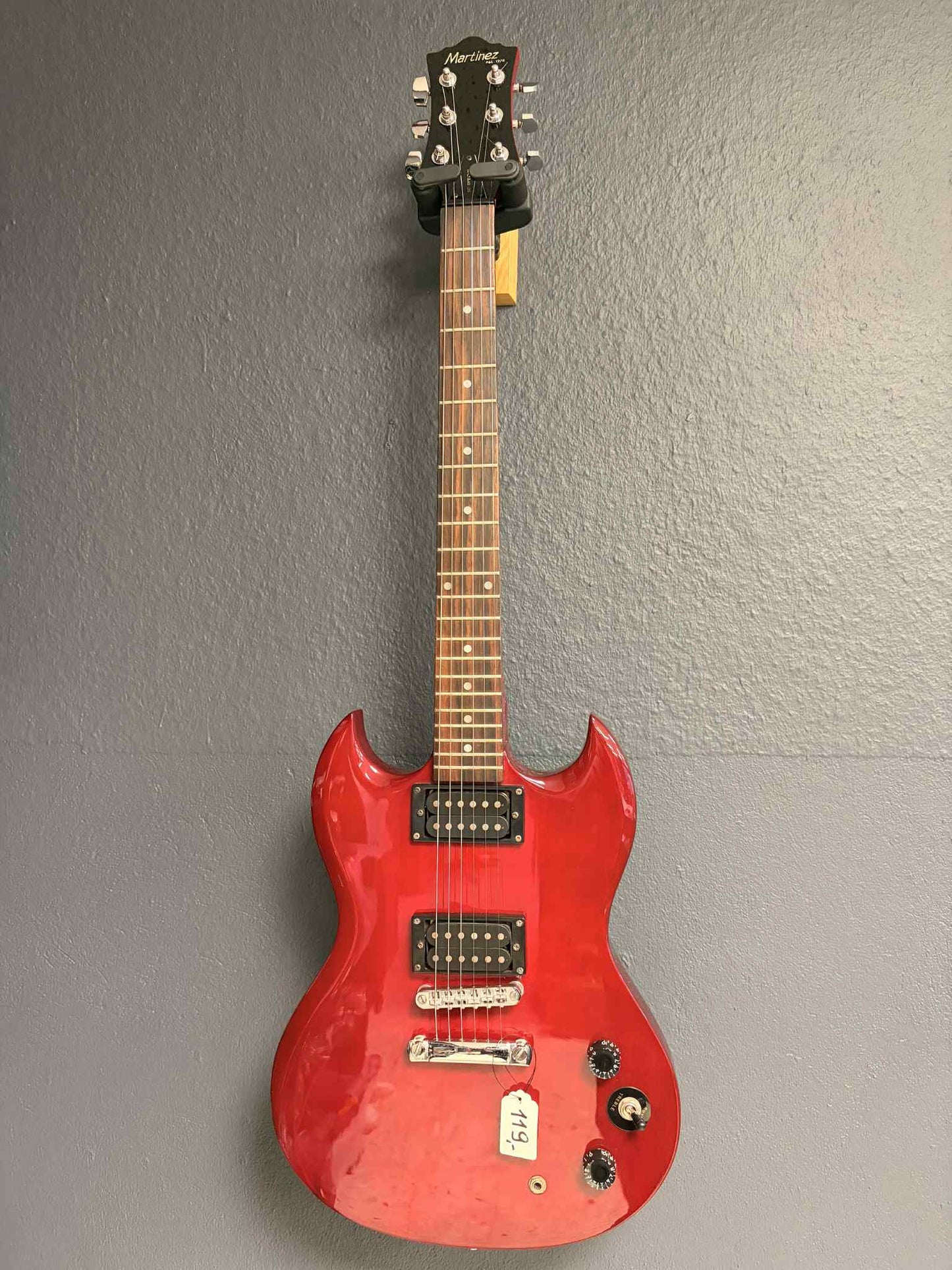 Martinez SG Special – Cherry Red