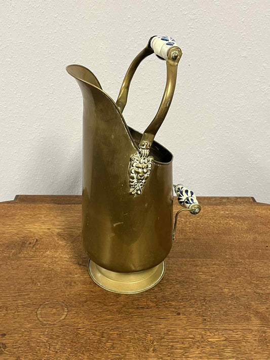 Messing-Schütte mit Keramikgriffen