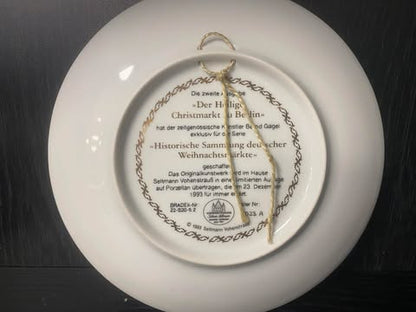 Porzellanteller – Berliner Christmarkt