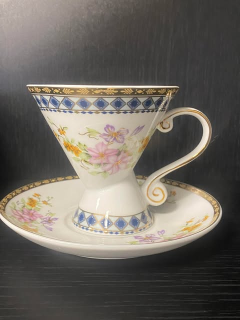 Yamasen Porzellantassen – 24ct Gold, Japan