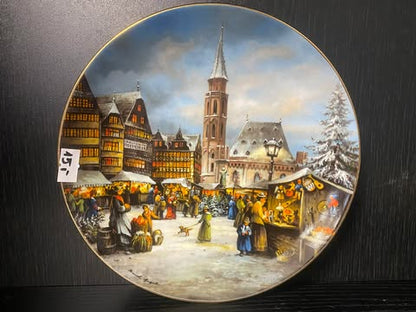 Porzellanteller – Frankfurter Christkindchesmarkt