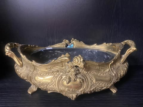 Messingschale – Ornamentdekor