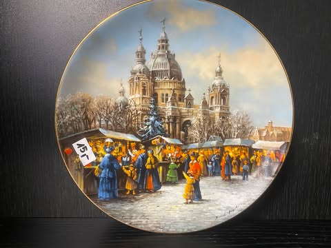 Porzellanteller – Berliner Christmarkt