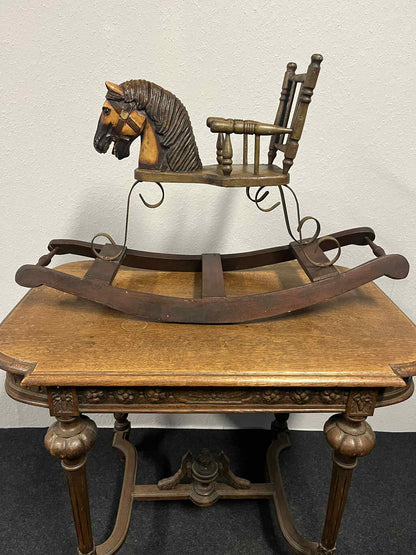 Antiker Beistelltisch im Louis-Quinze-Stil, Echtholz