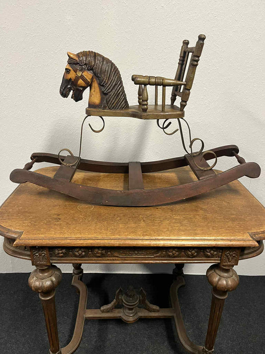 Antiker Beistelltisch im Louis-Quinze-Stil, Echtholz