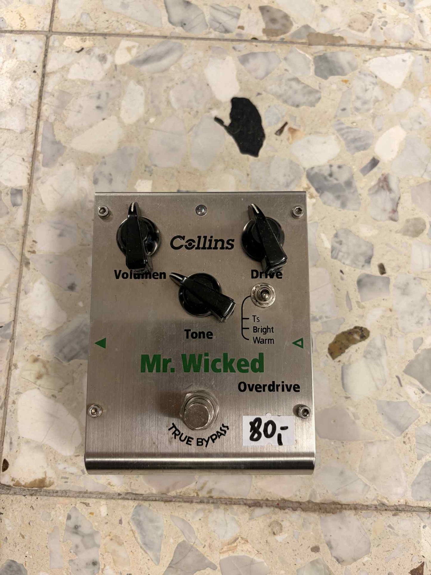 Collins Mr. Wicked – Overdrive Pedal mit True Bypass