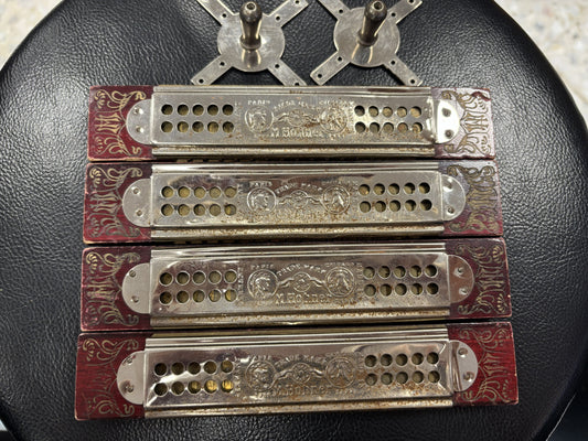 Hohner Echo Harp Set – 4er Tremolo-Mundharmonika