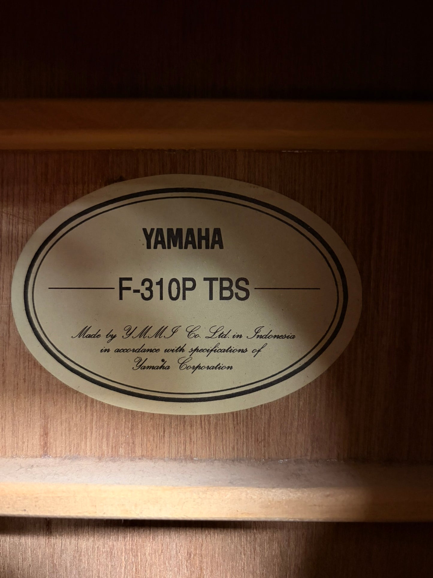 Yamaha F-310P TBS