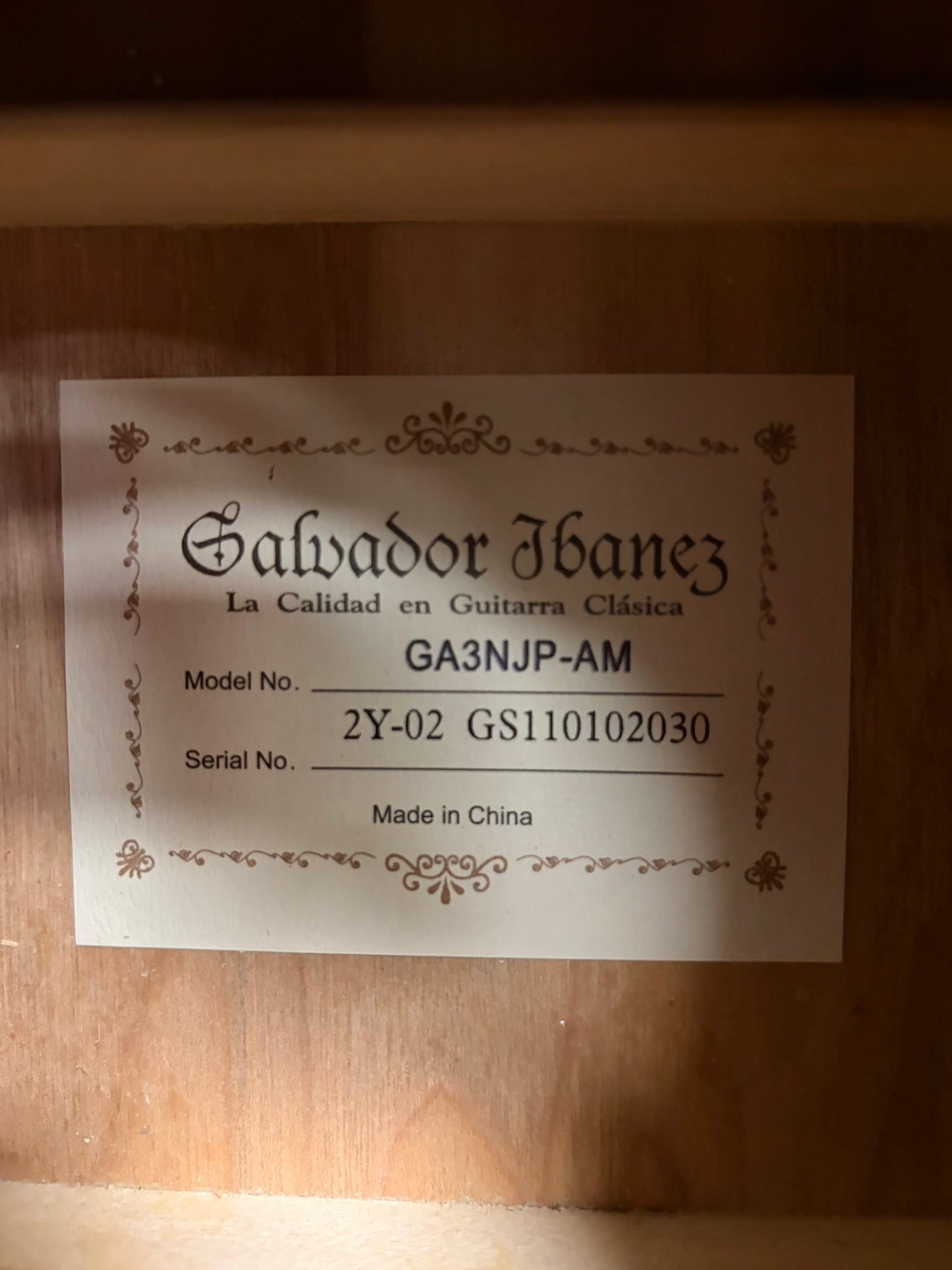 Salvador Ibanez GA3NJP-AM