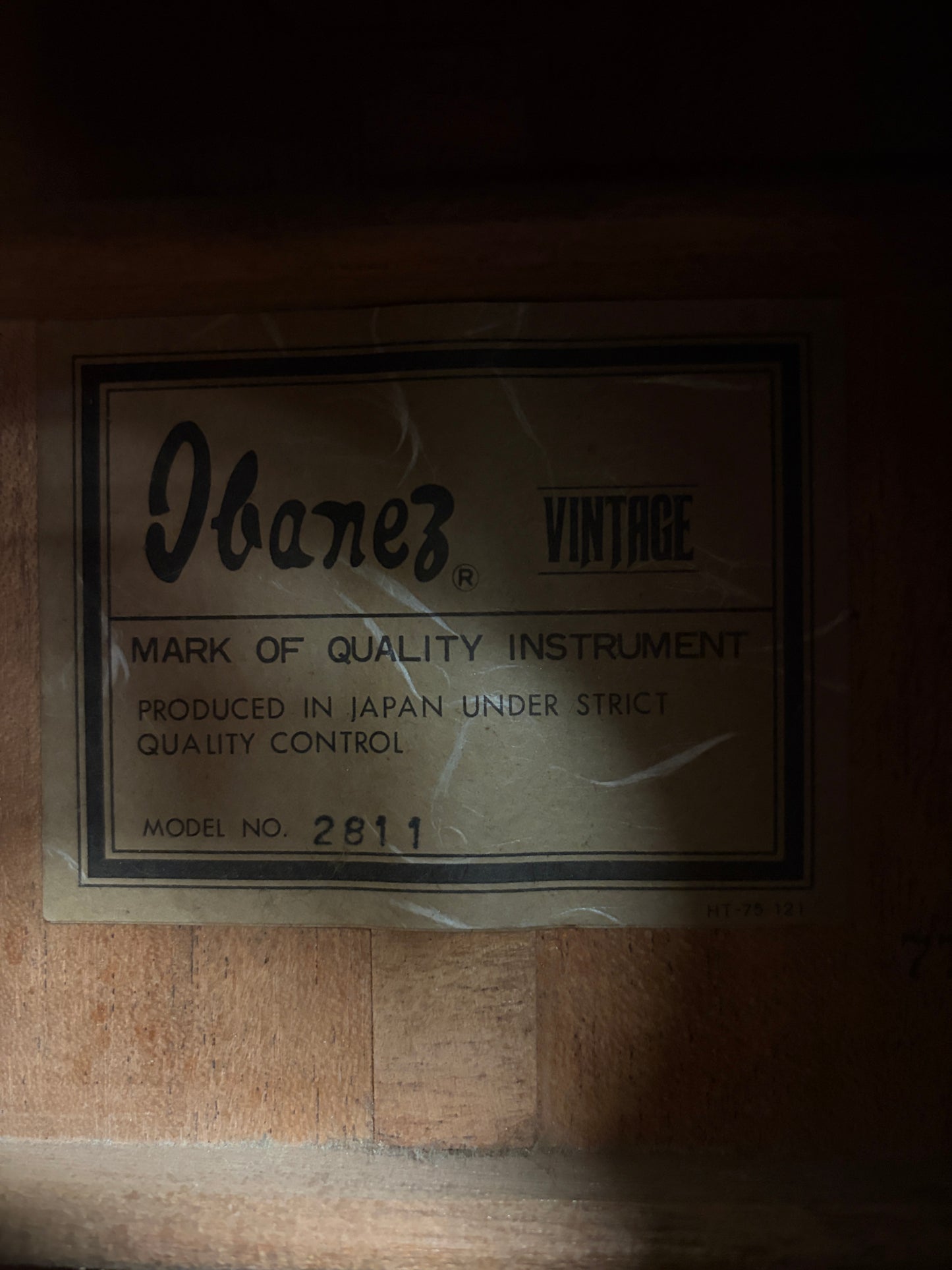 Ibanez Vintage 2811