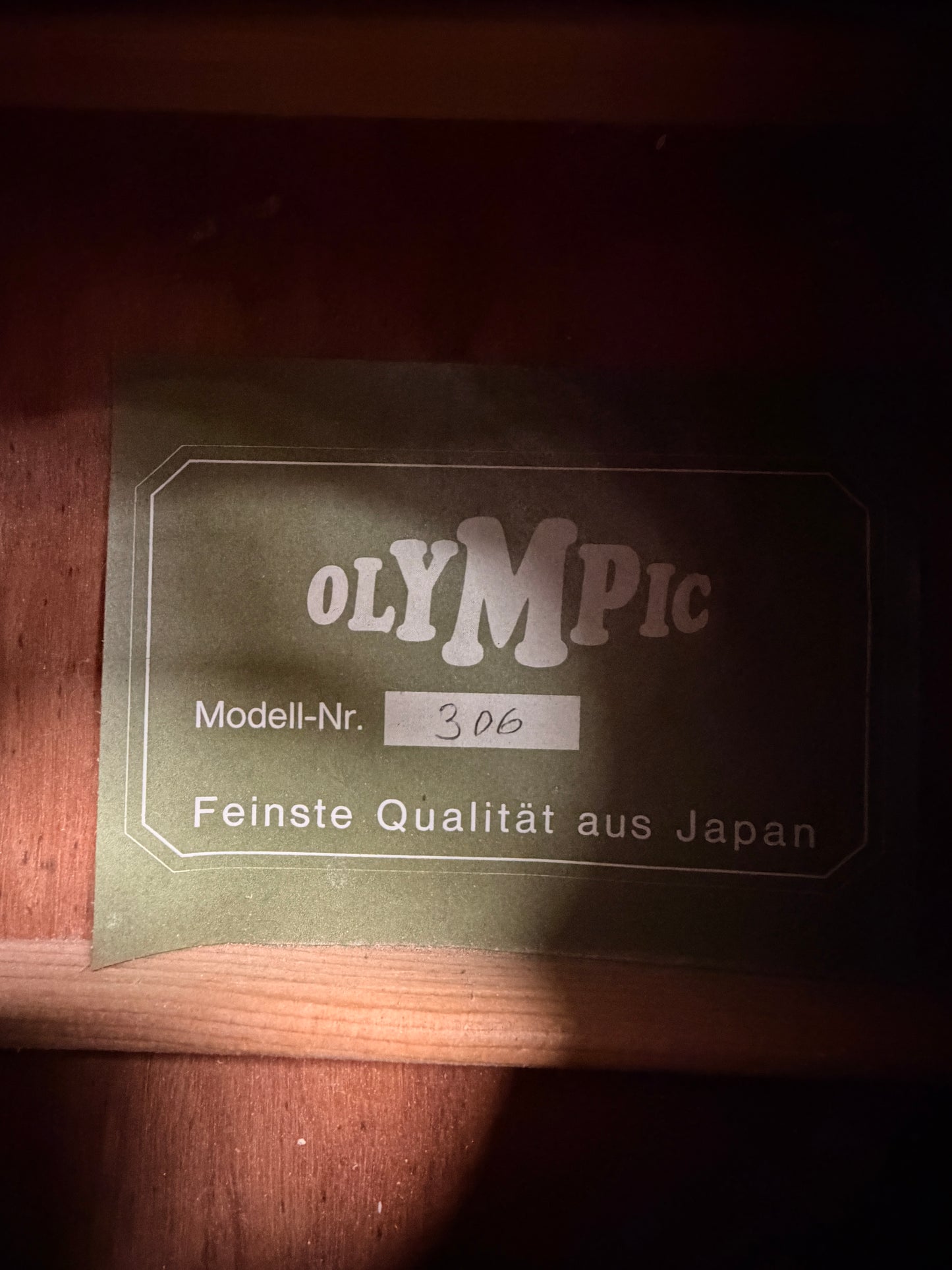 Olympic Modell 306