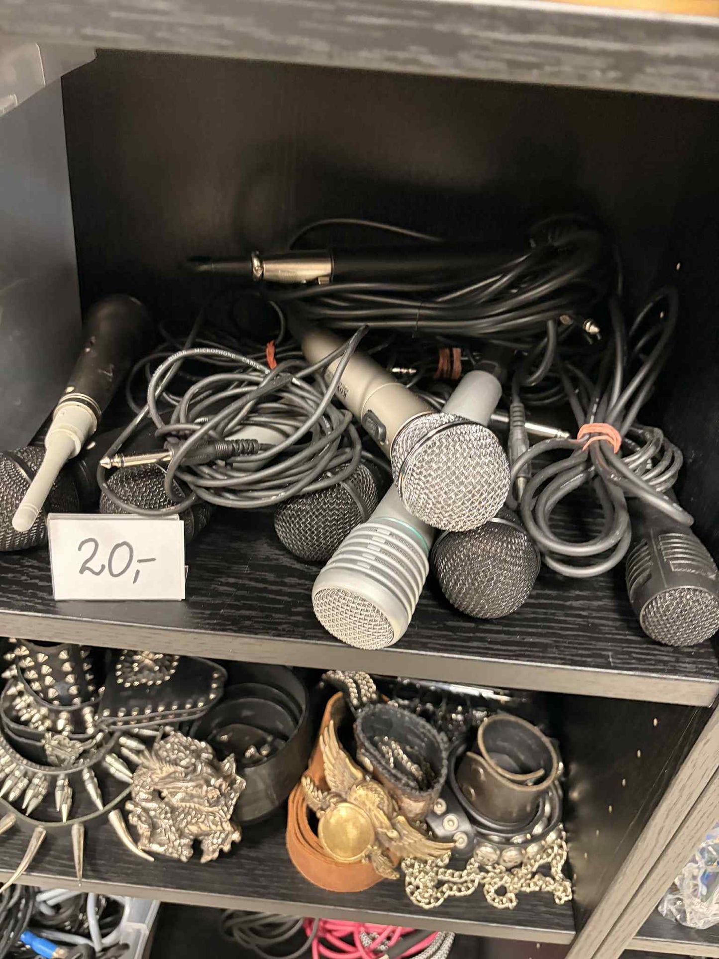 Diverse Mikrofone – verschiedene Modelle