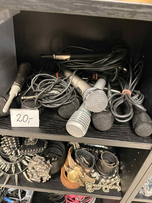 Diverse Mikrofone – verschiedene Modelle