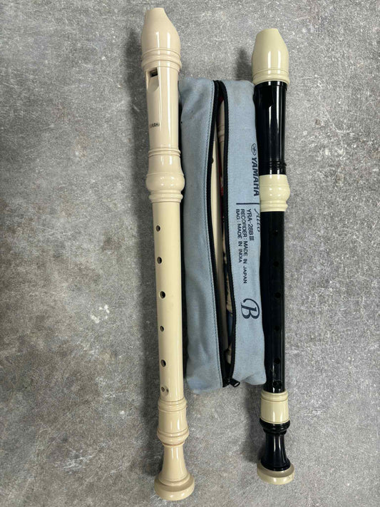 Bassblockflöten aus Kunststoff – verschiedene Marken