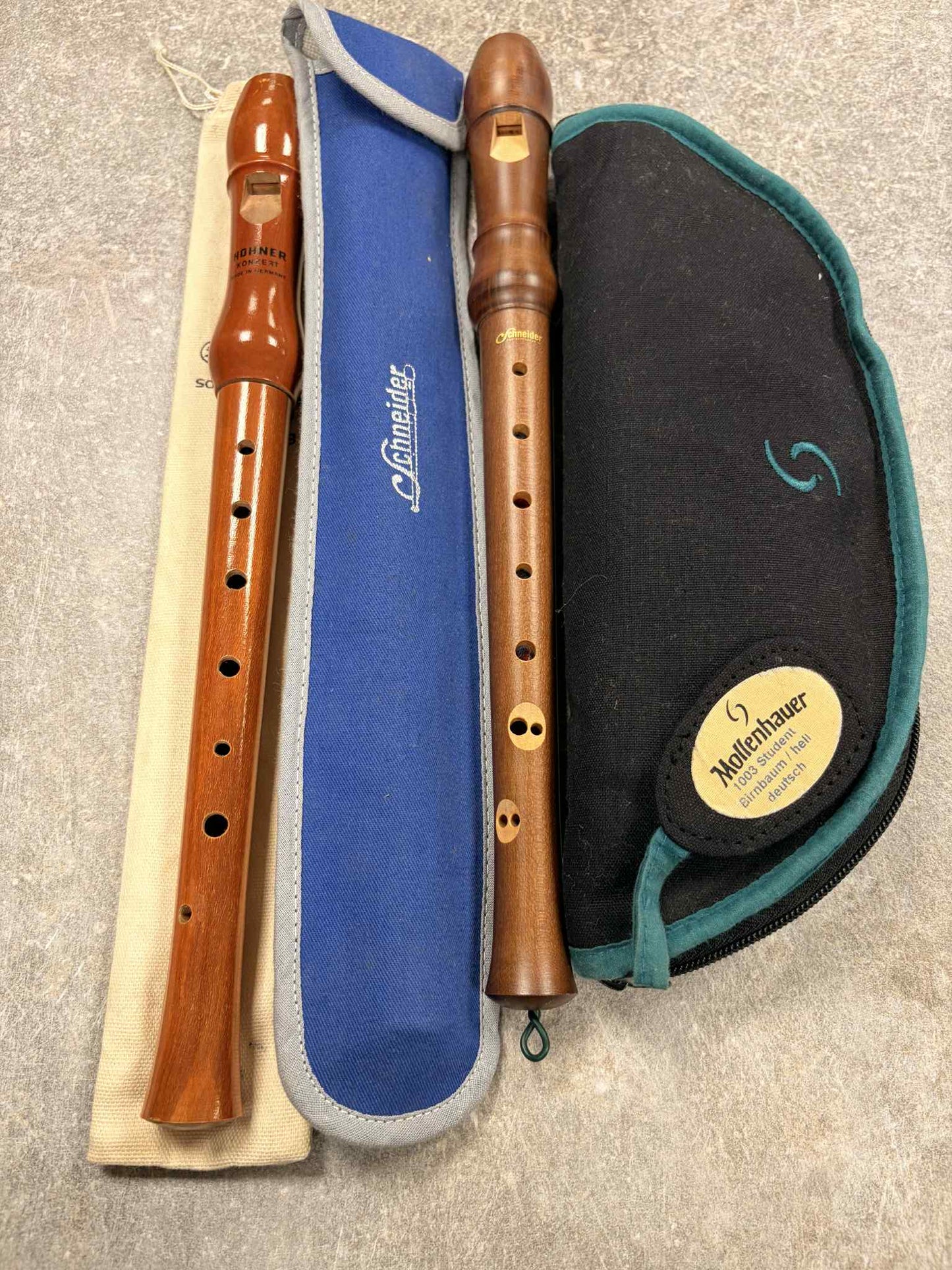 Blockflöten aus Holz – Hohner & Mollenhauer