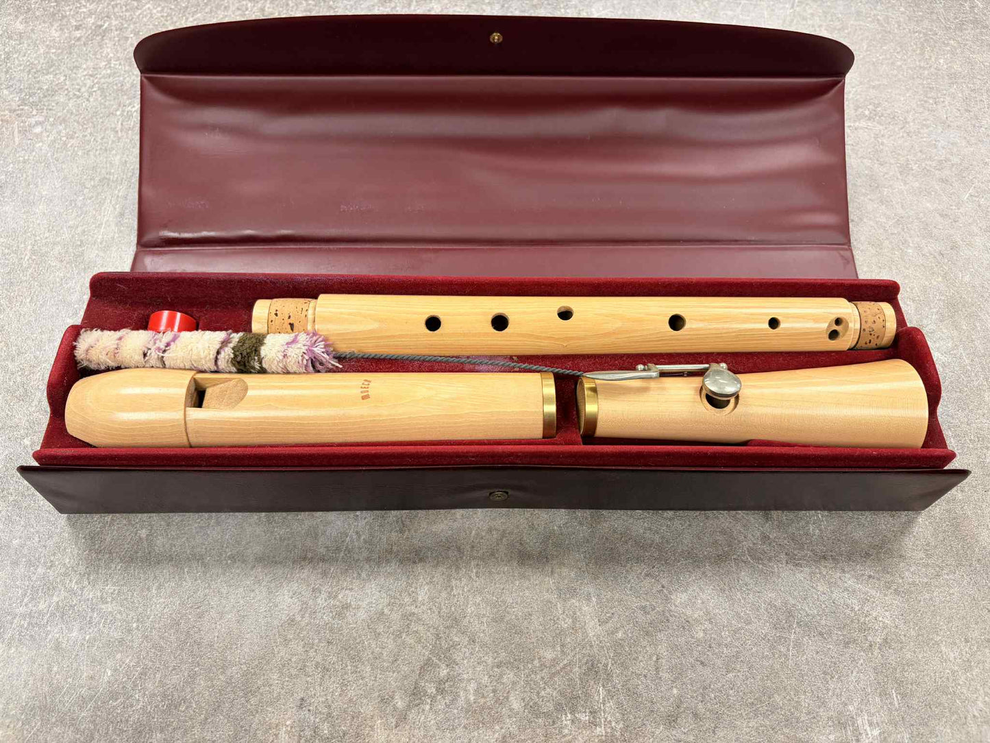 Moeck Basblockflöte – Holzflöte im Etui