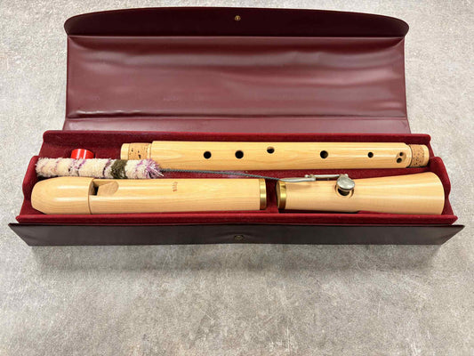 Moeck Basblockflöte – Holzflöte im Etui