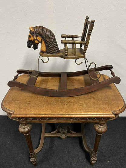 Antiker Beistelltisch im Louis-Quinze-Stil, Echtholz