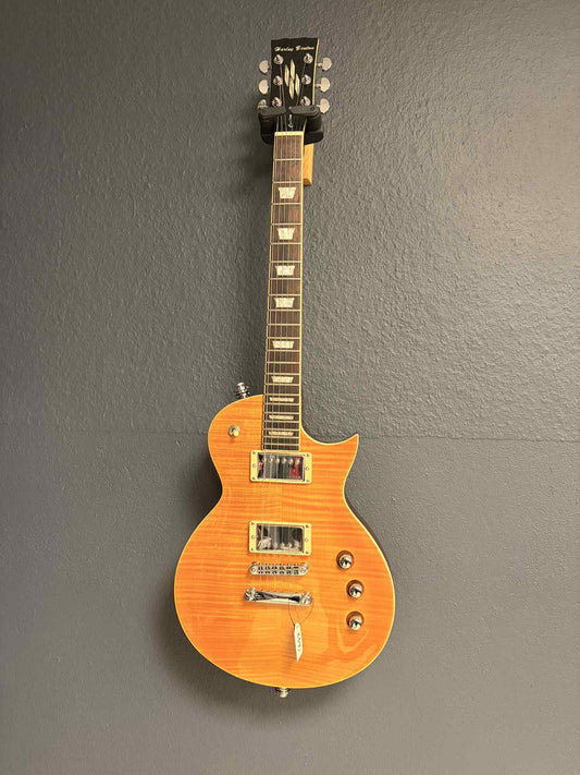 Harley Benton Custom – Flamed Honey