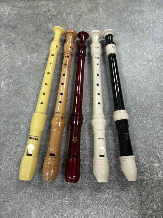 Blockflöten – verschiedene Marken (Yamaha, Hohner u.a.)